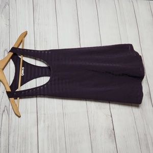 ZYIA Medium Cubana Racerback Tank Plum